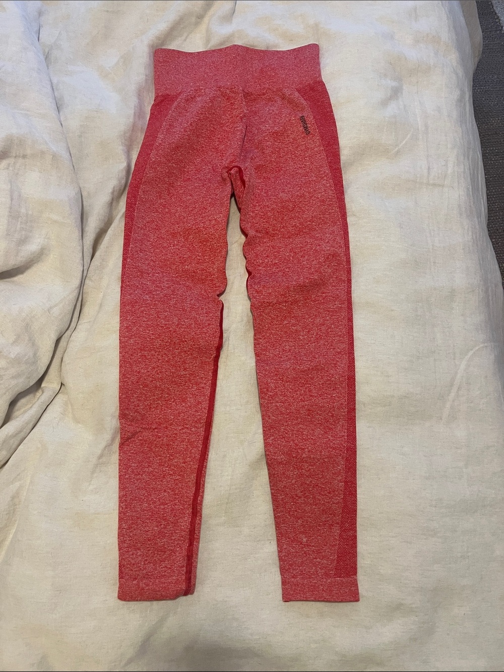 Gymshark Seamless Leggings - Red Marl